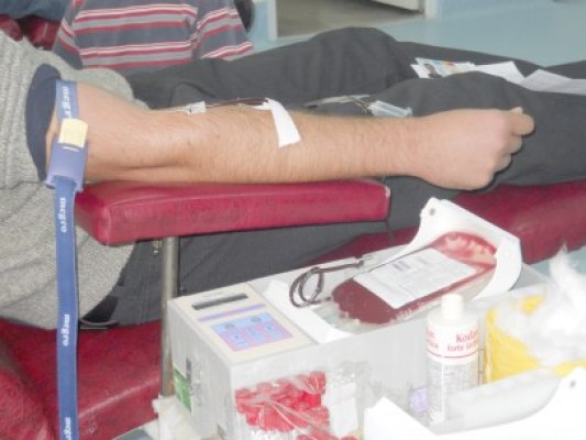 Acțiune de donare de sânge în Negru Vodă!